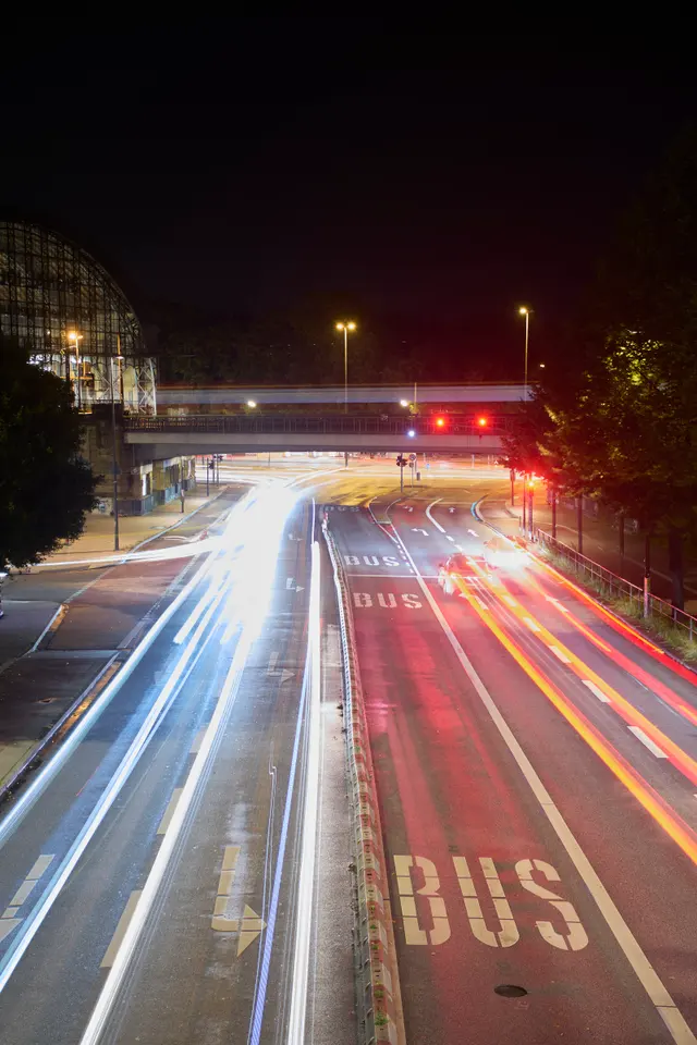 Night road
